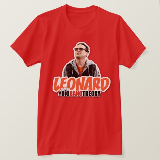 De Big Bang Theory | Leonard T-shirt (Design voorkant)