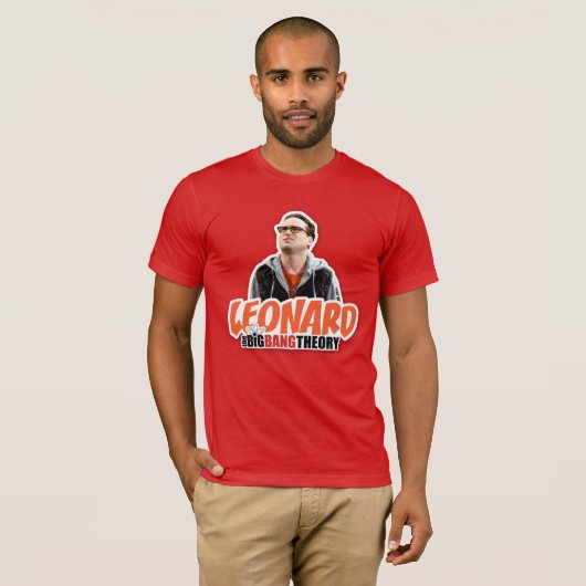 De Big Bang Theory | Leonard T-shirt (Voorkant volledig)