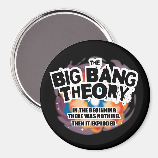 De Big Bang Theory Magneet (Voorkant / Achterkant)