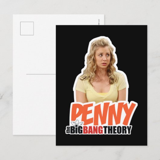 De Big Bang Theory | Penny Briefkaart (Voorkant / Achterkant)