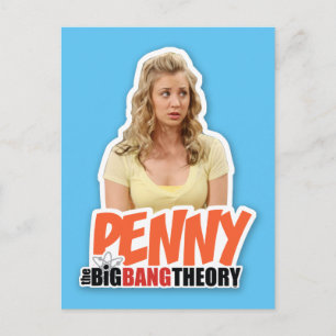 De Big Bang Theory   Penny Briefkaart