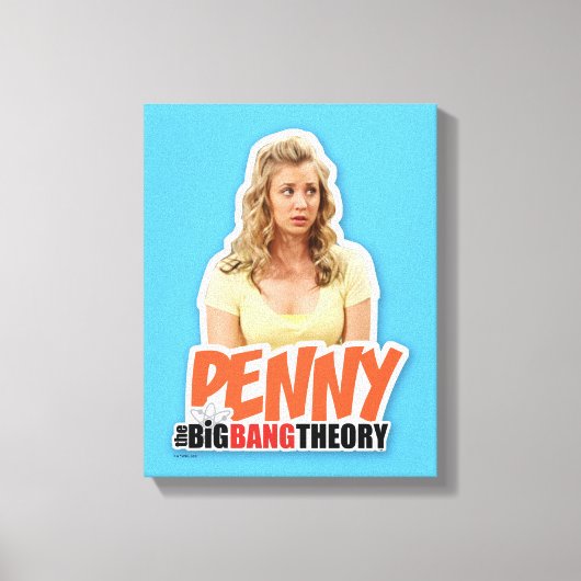 De Big Bang Theory | Penny Canvas Afdruk (Voorkant)