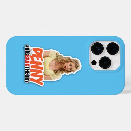 De Big Bang Theory | Penny Case-Mate iPhone Case (Achterkant (horizontaal))