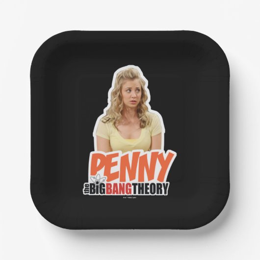 De Big Bang Theory | Penny Papieren Bordje (Voorkant)