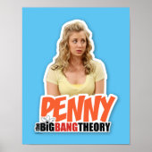 De Big Bang Theory | Penny Poster (Voorkant)