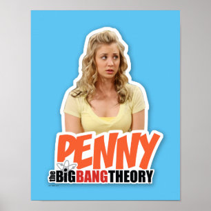 De Big Bang Theory   Penny Poster