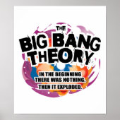 De Big Bang Theory Poster (Voorkant)