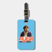 De Big Bang Theory | Rajesh Bagagelabel (Voorkant verticaal)