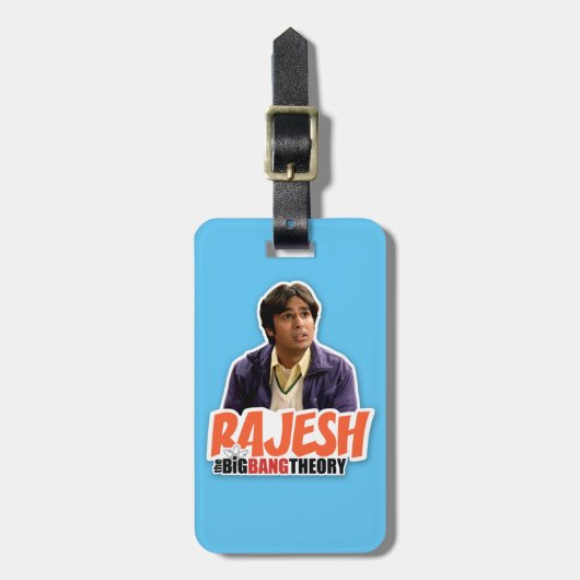 De Big Bang Theory | Rajesh Bagagelabel (Voorkant verticaal)