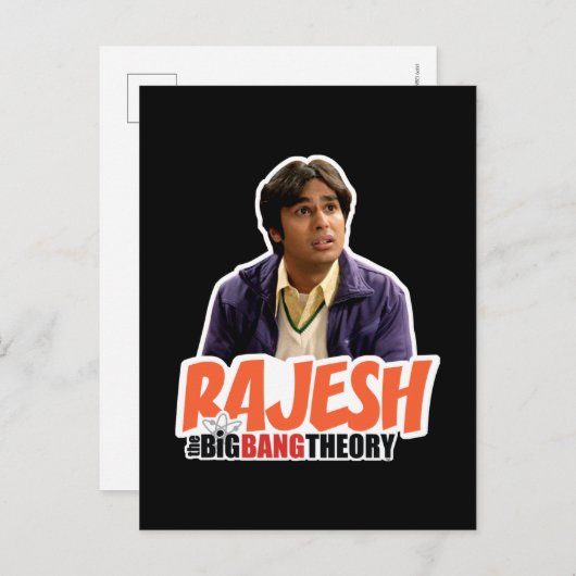 De Big Bang Theory | Rajesh Briefkaart (Voorkant / Achterkant)