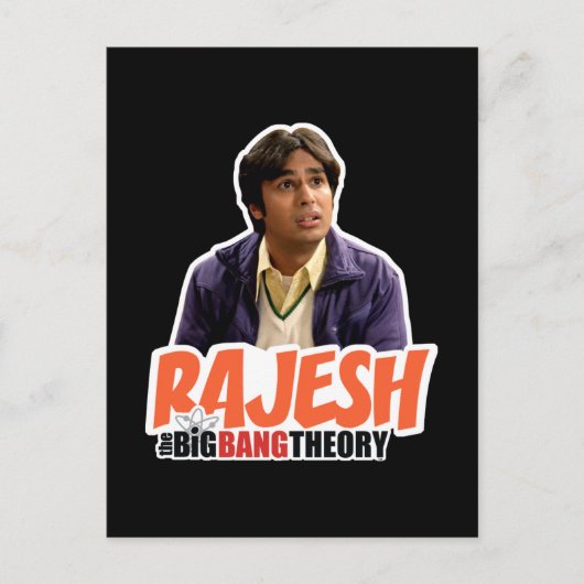 De Big Bang Theory | Rajesh Briefkaart (Voorkant)