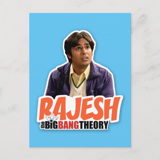 De Big Bang Theory | Rajesh Briefkaart (Voorkant)