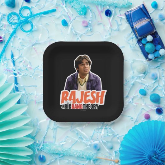 De Big Bang Theory | Rajesh Papieren Bordje (Feest)
