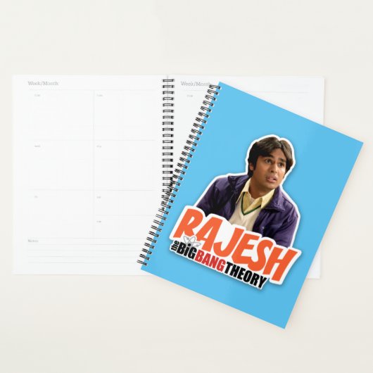 De Big Bang Theory | Rajesh Planner (Display)