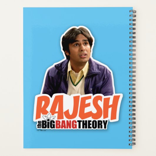 De Big Bang Theory | Rajesh Planner (Achterkant)