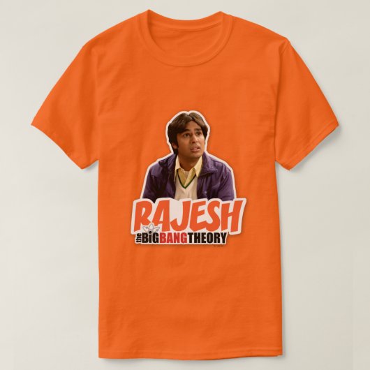 De Big Bang Theory | Rajesh T-shirt (Design voorkant)