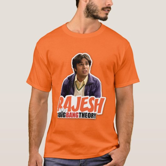 De Big Bang Theory | Rajesh T-shirt (Voorkant)
