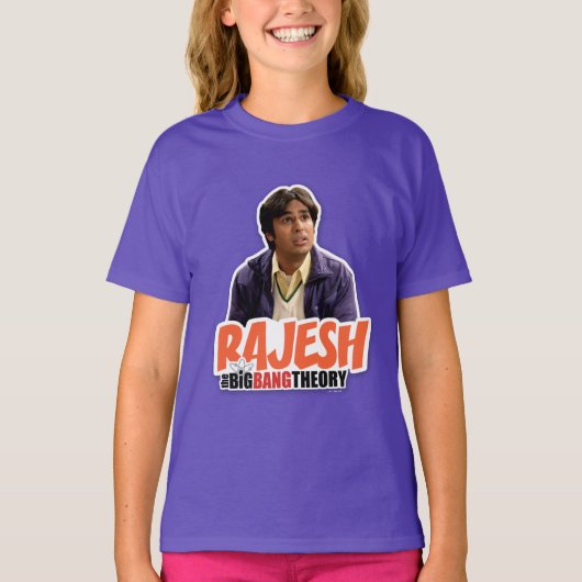 De Big Bang Theory | Rajesh T-shirt (Voorkant)