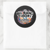 De Big Bang Theory Ronde Sticker (Tas)