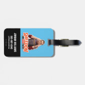 De Big Bang Theory | Sheldon Bagagelabel (Achterkant horizontaal)