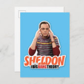 De Big Bang Theory | Sheldon Briefkaart (Voorkant / Achterkant)