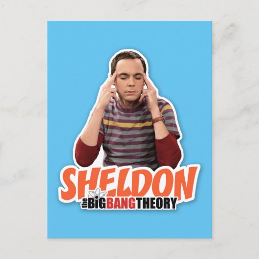 De Big Bang Theory | Sheldon Briefkaart (Voorkant)