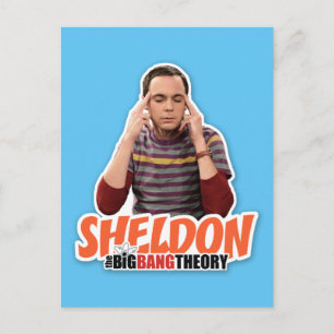De Big Bang Theory Sheldon Briefkaart