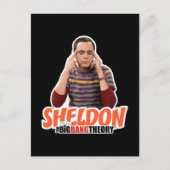 De Big Bang Theory | Sheldon Briefkaart (Voorkant)