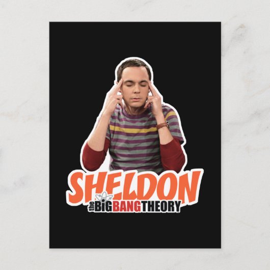 De Big Bang Theory | Sheldon Briefkaart (Voorkant)