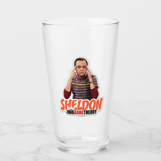 De Big Bang Theory | Sheldon Glas (Voorkant)