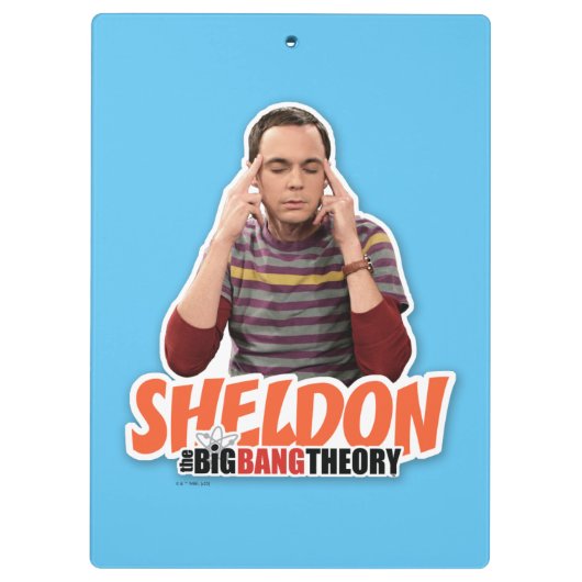 De Big Bang Theory | Sheldon Klembord (Achterkant)