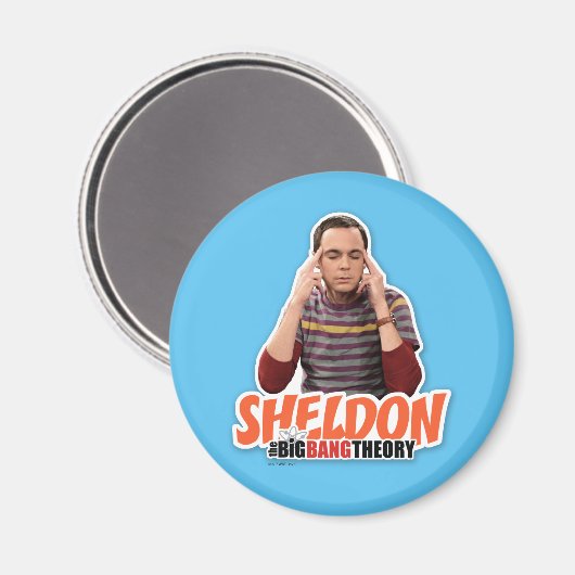 De Big Bang Theory | Sheldon Magneet (Voorkant / Achterkant)