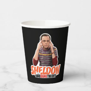 De Big Bang Theory Sheldon Papieren Bekers