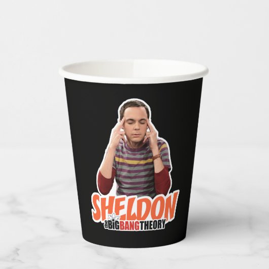 De Big Bang Theory | Sheldon Papieren Bekers (Links)
