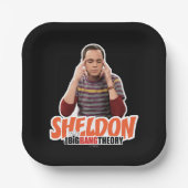 De Big Bang Theory | Sheldon Papieren Bordje (Voorkant)