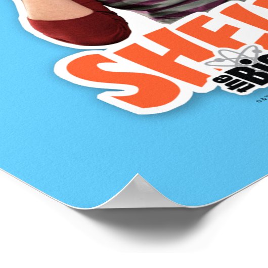De Big Bang Theory | Sheldon Poster (Hoek)