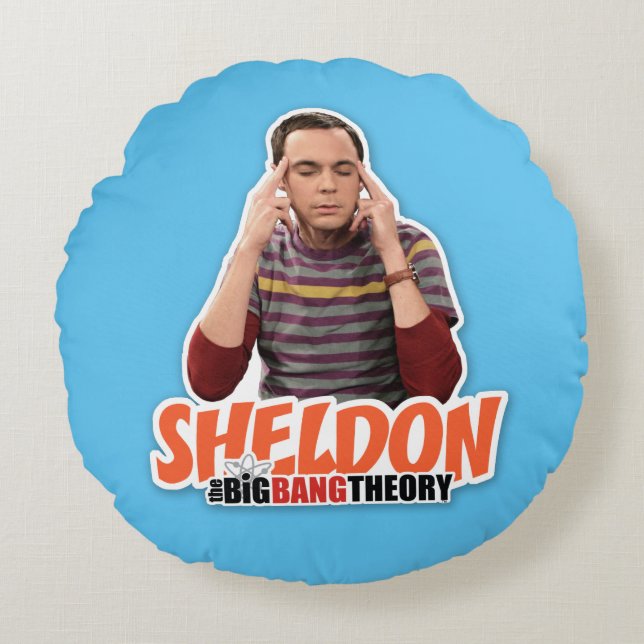 De Big Bang Theory | Sheldon Rond Kussen (Voorkant)