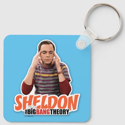 De Big Bang Theory | Sheldon Sleutelhanger (Achterkant)