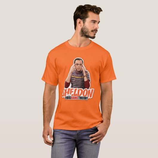 De Big Bang Theory | Sheldon T-shirt (Voorkant volledig)