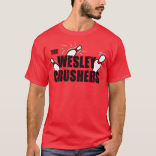 De Big Bang Theory Wesley Crushers Bowling T-shirt