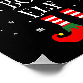 De Big Booty Elf kerstfamilie Matching Group Poster (Hoek)
