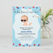 De Big Boss komt naar de stad. Uitnodiging (Staand voorkant)