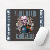 De Big Brain is geen geamuseerde Muismat (Met muis)