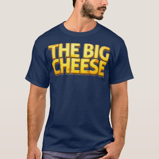 De Big Cheese Funny Birthday cadeau voor Vegan T-shirt (Voorkant)