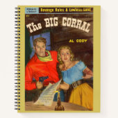 De Big Corral cover art Notitieboek (Voorkant)
