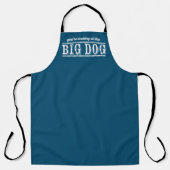 De Big Dog Schort (Voorkant)