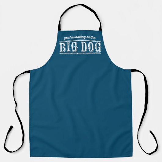 De Big Dog Schort (Voorkant)