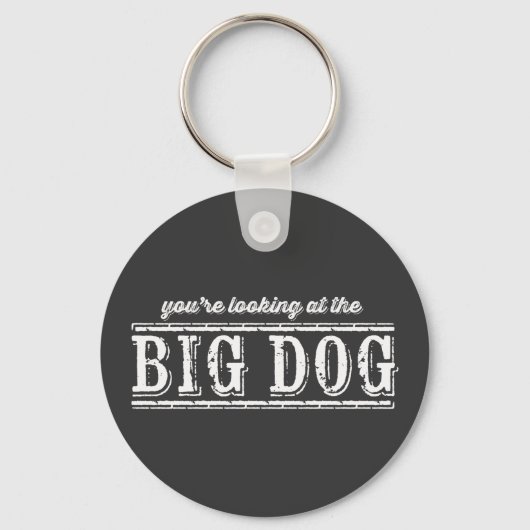 De Big Dog Sleutelhanger (Voorkant)
