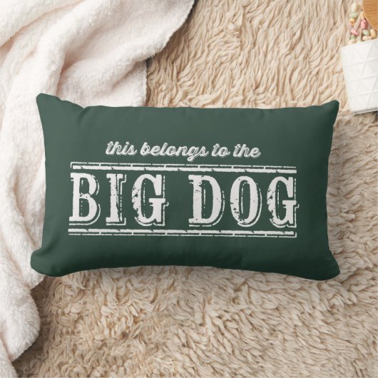 De Big Dog T-Shirt Kussen (Deken)