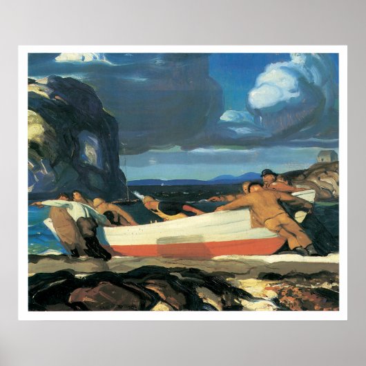 De Big Dory, George Bellows 1913 Poster (Voorkant)